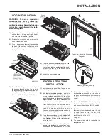 Preview for 11 page of FPI Gas Insert U35-LP1 Owners & Installation Manual