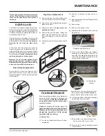 Preview for 23 page of FPI Gas Insert U35-LP1 Owners & Installation Manual