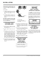 Preview for 8 page of FPI P36-LP3 Owners & Installation Manual