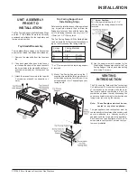 Preview for 19 page of FPI P36-LP3 Owners & Installation Manual