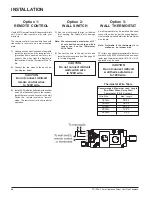 Preview for 40 page of FPI P36-LP3 Owners & Installation Manual