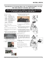 Preview for 35 page of FPI P36D-LP Owners & Installation Manual