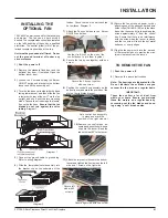 Preview for 41 page of FPI P36D-LP Owners & Installation Manual