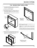 Preview for 49 page of FPI P36D-LP Owners & Installation Manual