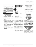 Предварительный просмотр 9 страницы FPI Regency P36D-LP1 Owners & Installation Manual