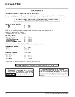 Preview for 10 page of FPI Regency P36D-LP1 Owners & Installation Manual