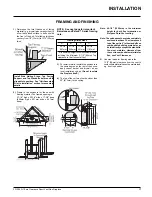 Preview for 17 page of FPI Regency P36D-LP1 Owners & Installation Manual