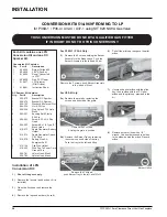 Preview for 36 page of FPI Regency P36D-LP1 Owners & Installation Manual