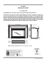 Preview for 3 page of FPI U31-LP2 Owners & Installation Manual