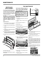 Preview for 27 page of FPI U31-LP2 Owners & Installation Manual