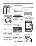 Предварительный просмотр 8 страницы FPI U32-LP2 Owners & Installation Manual