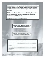 Preview for 28 page of FPI U32-LP2 Owners & Installation Manual