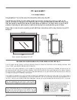 Preview for 2 page of FPI U32-LP3 Owners & Installation Manual