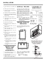 Предварительный просмотр 6 страницы FPI U32-LP3 Owners & Installation Manual