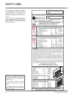 Preview for 4 page of FPI U35-LP Owners & Installation Manual