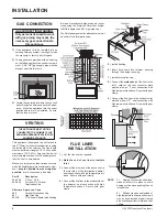 Preview for 8 page of FPI U35-LP Owners & Installation Manual