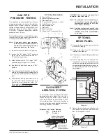 Preview for 9 page of FPI U35-LP Owners & Installation Manual