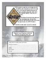 Preview for 32 page of FPI U35-LP Owners & Installation Manual