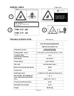 Предварительный просмотр 12 страницы FPM Agromehanika 627 035 Assembly / Operation/ Maintenance, Spare Parts List