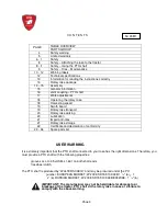 Preview for 3 page of FPM Agromehanika 627 152 Assembly / Operation/ Maintenance, Spare Parts List