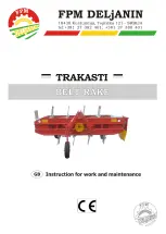 Preview for 1 page of FPM TRAKASTI Instruction And Maintenance