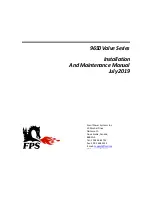 Предварительный просмотр 1 страницы FPS 9650 Series Installation And Maintenance Manual