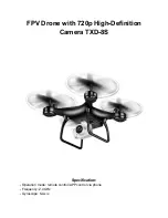 FPV TXD-8S Manual preview