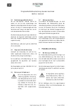 Preview for 4 page of Fraba VITECTOR OSE-C 4024 v5 Original Instructions Manual