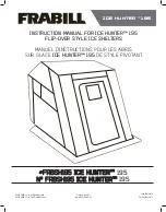 Frabill FRBSH195 Instruction Manual preview