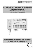 Fracarro 270655 Operating Instructions Manual preview