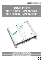 Предварительный просмотр 1 страницы Fracarro 270667 Operating Instructions Manual