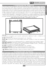 Предварительный просмотр 3 страницы Fracarro 270667 Operating Instructions Manual