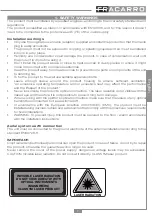 Preview for 7 page of Fracarro 270696 Operating Instructions Manual