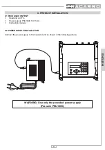 Preview for 27 page of Fracarro 272107 Operating Instructions Manual