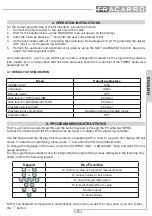 Preview for 29 page of Fracarro 272107 Operating Instructions Manual