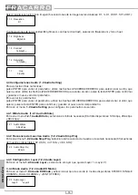 Preview for 30 page of Fracarro 287075 Operating Instructions Manual