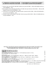 Preview for 36 page of Fracarro 287075 Operating Instructions Manual