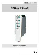 Fracarro 3DG-4ASI-4T Operating Instructions Manual preview