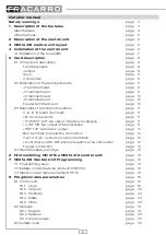 Preview for 2 page of Fracarro CE2N-416 Installer And User Manual