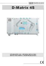 Preview for 1 page of Fracarro D-Matrix 4S Operating Instructions Manual