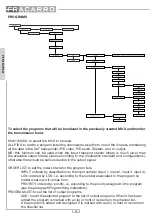 Preview for 42 page of Fracarro D-Matrix 4S Operating Instructions Manual