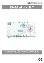 Preview for 1 page of Fracarro D-Matrix 8T Operating Instructions Manual