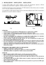 Предварительный просмотр 3 страницы Fracarro ESP-CT-GSM Installation Manual