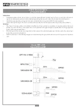 Preview for 12 page of Fracarro HOME FIBRE OPT-RX 4 MINI Operating Instructions Manual