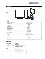 Preview for 9 page of Fracarro LCD-17VGA User Manual