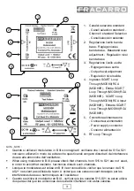 Preview for 3 page of Fracarro MOD90 Manual