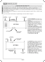 Preview for 8 page of Fracarro OPT-RX51 Operating Instructions Manual