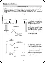 Preview for 16 page of Fracarro OPT-RX51 Operating Instructions Manual