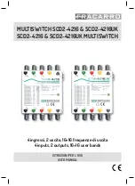 Fracarro SCD2-4216 User Manual preview