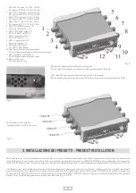 Preview for 3 page of Fracarro SCD2-4416ADP Operating Instructions Manual